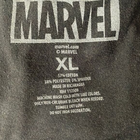 Marvel Comics Deadpool Black Tank Top size XL - Picture 3 of 3